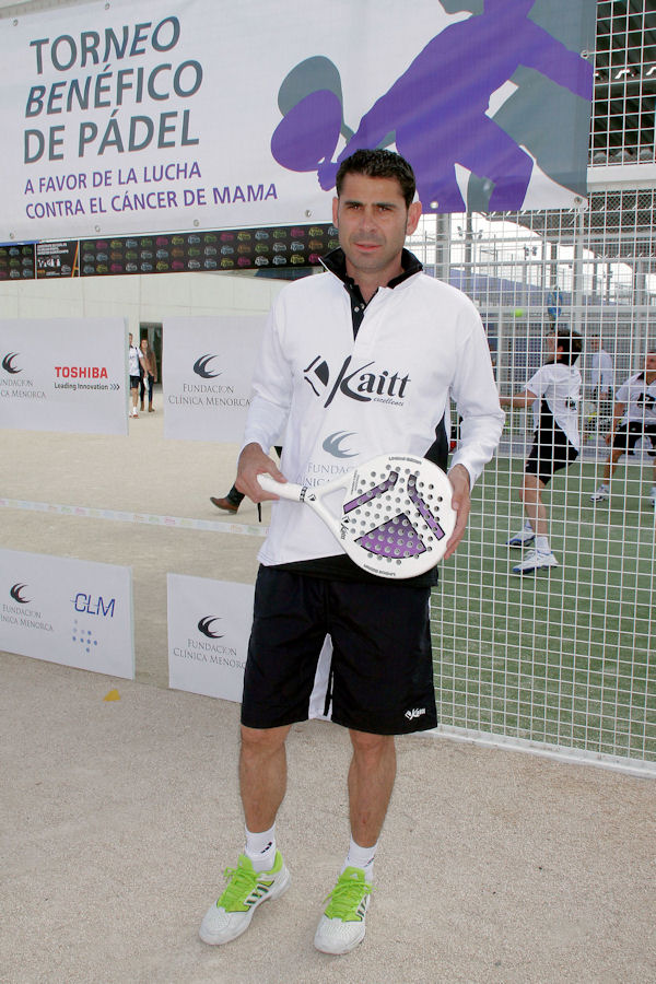 Fernando Hierro - Torneo Benéfico de Padel - FUNDACION CLÍNICA MENORCA